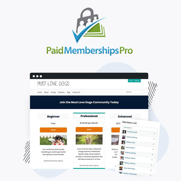 Paid Memberships Pro v3.0.2 - WordPress Membership Plugin